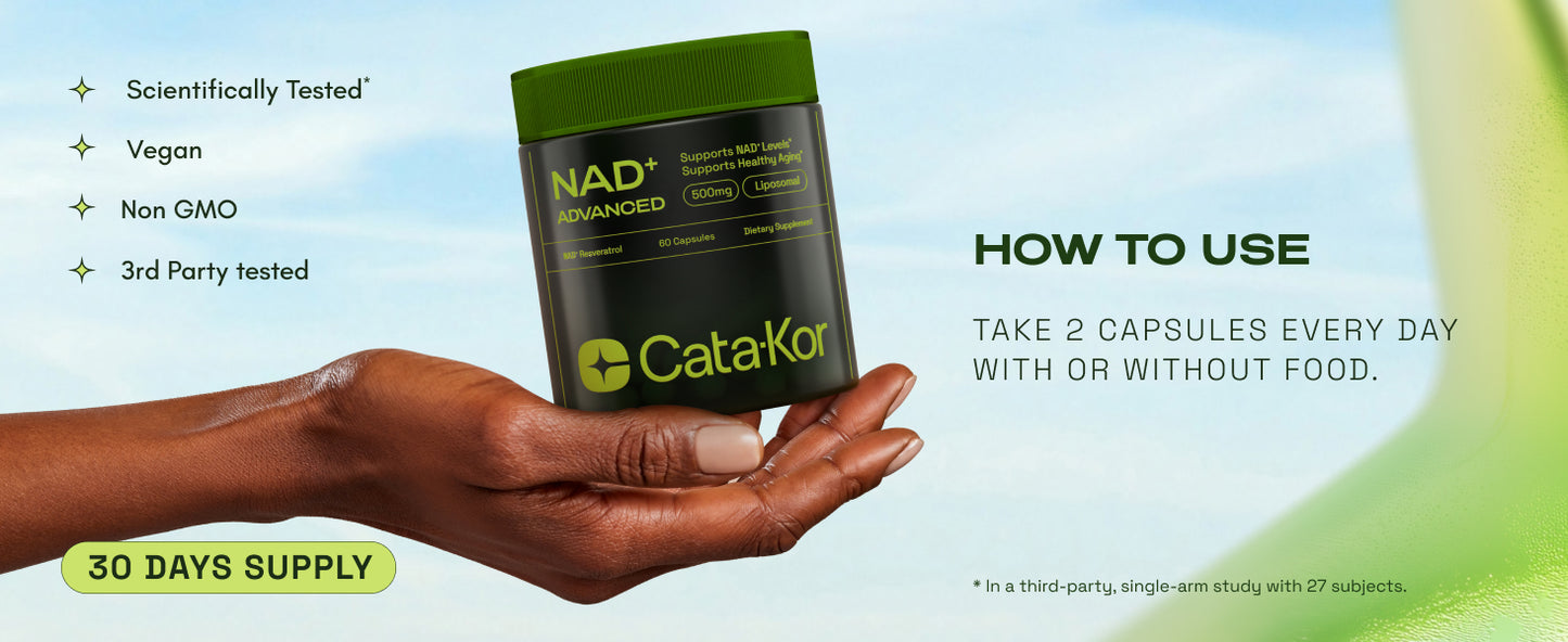 Liposomal NAD+ Resveratrol Boost™