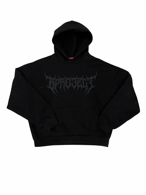 Full Rhinestone Hoodie