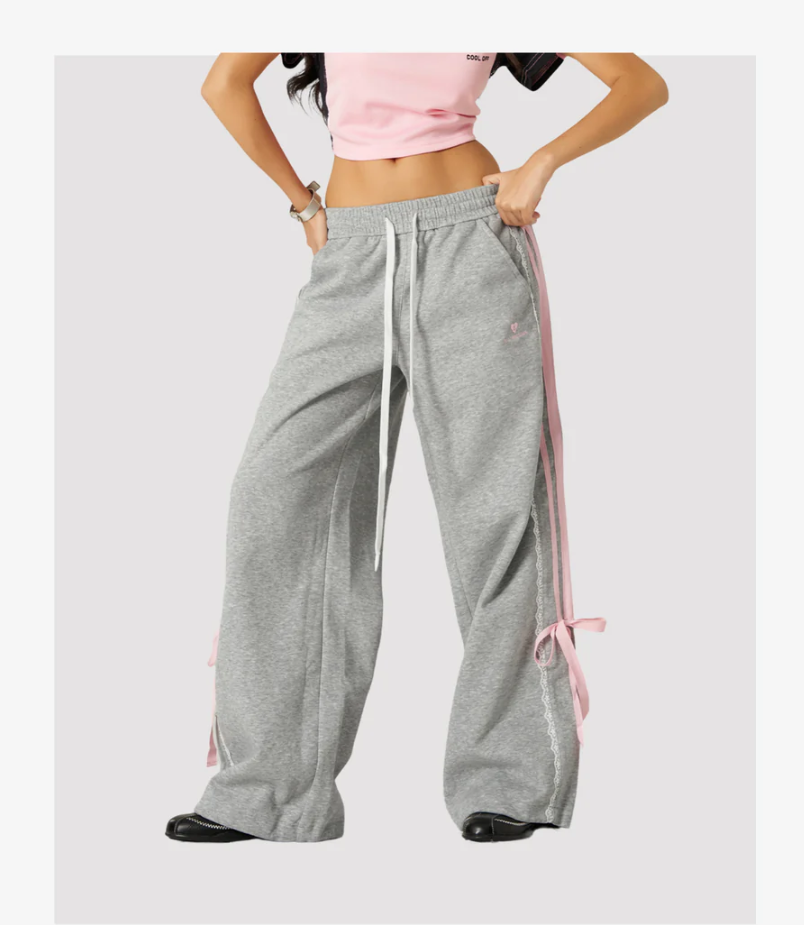 Bow Lace Sweatpants™