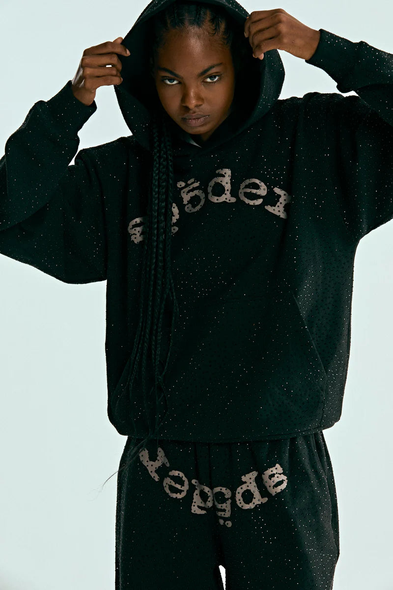 Rhinestone Sp5der Hoodie