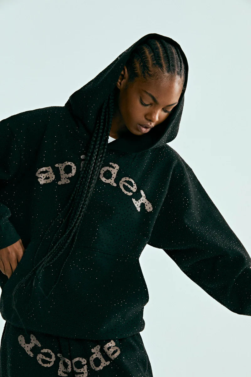 Rhinestone Sp5der Hoodie